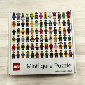 LEGO Minifigure 1000 Piece Jigsaw Puzzle 25" X 20" New Factory Sealed